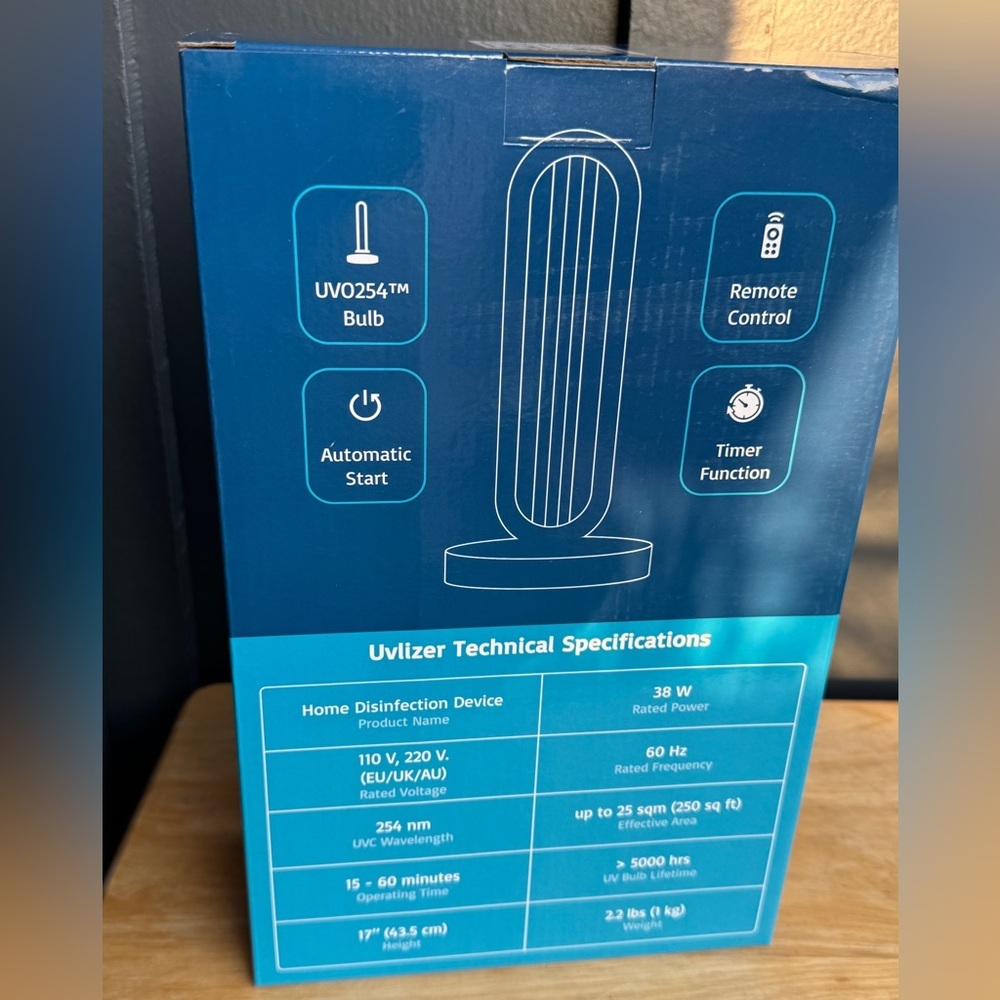 Uvlizer uv0254 UV Sanitizing Light NEW - Picture 12 of 12